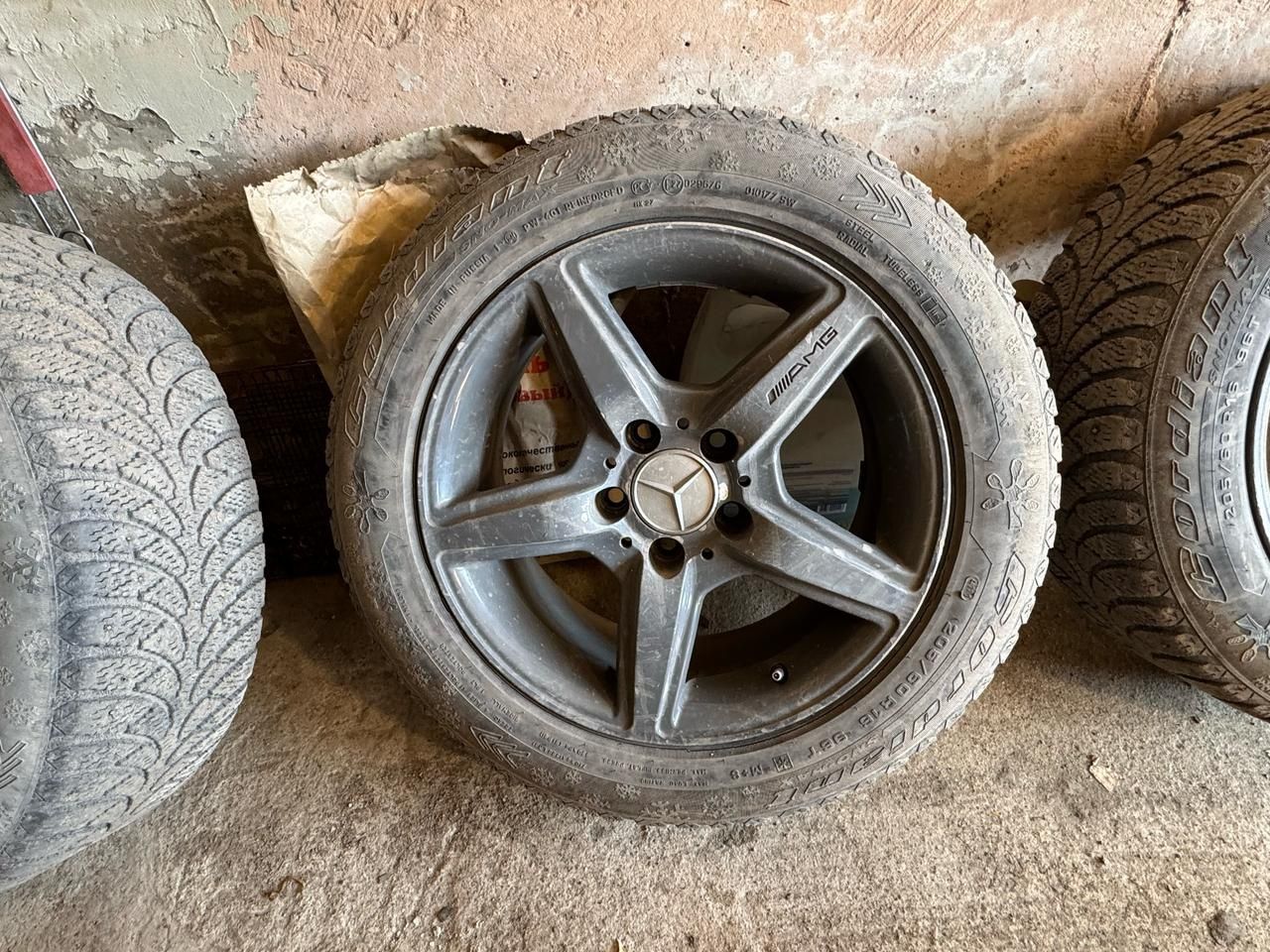 Диски AMG  с резиной