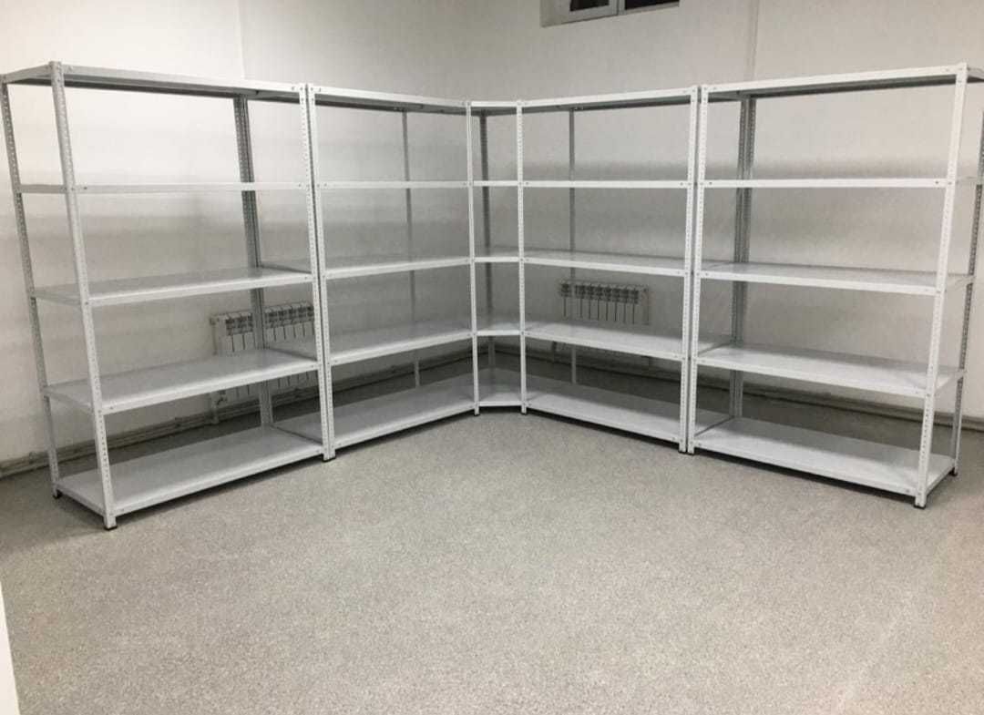 Торговые стеллажи металлические ветрины  для магазина, склада