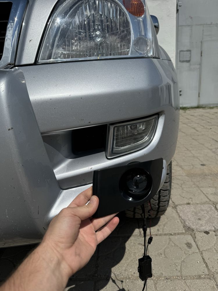Противотуманки прадо 120 фары молдинги gx 470 порог led