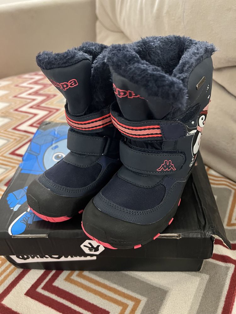 Детские зимние сапожки KAPPA с подсветкой