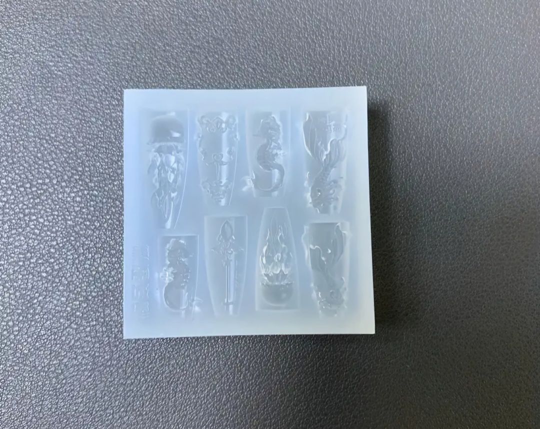 Силиконовый молд для 3D дизайна ногтей