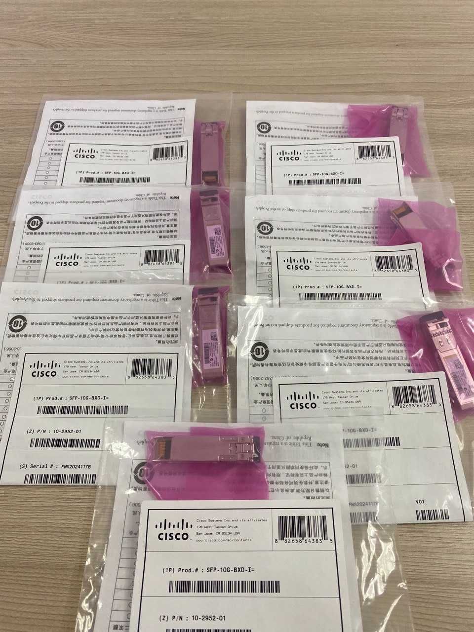 Оптический модуль (трансивер) Cisco SFP-10G-BXD-I (SFP-10G-BXU-I)