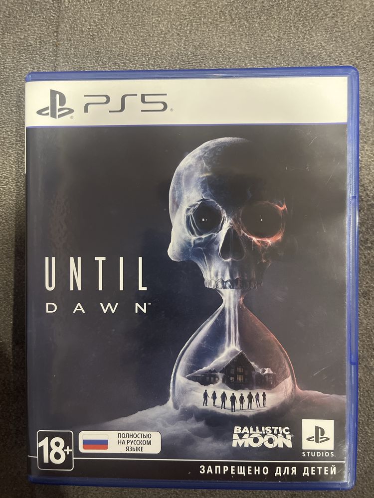 Диск с игрой Until Dawn PS5 Продажа Пишите Whatsapp/Telegram