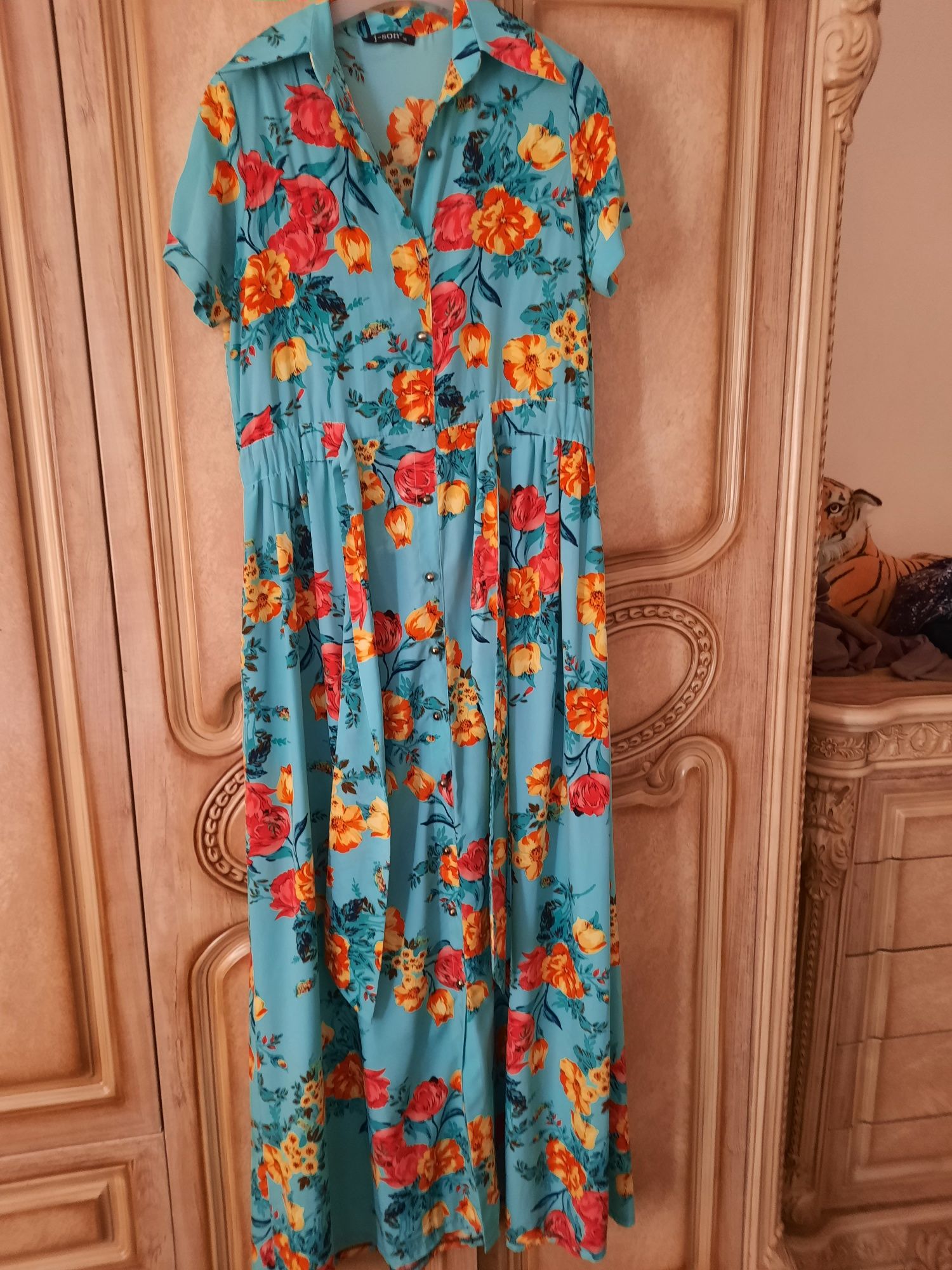 Продам длинное летнее платье
