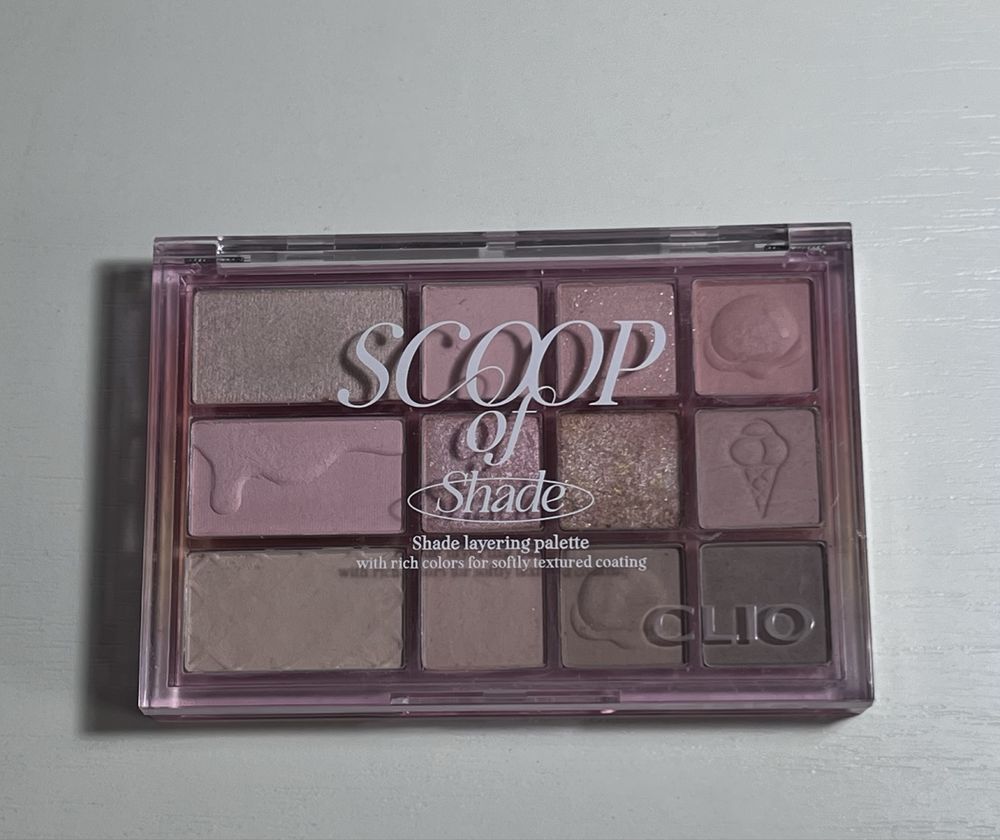 Палетка от Clio shade & shadow Palette 03 Scoop of shade.