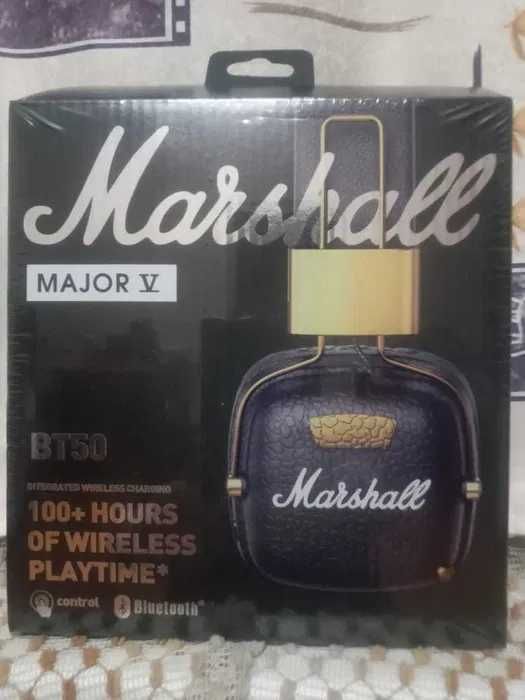 Наушник беспроводной Marshall Major V (5) BT black Оригинал!