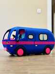 Синий автобус LOL Surprise 4 в 1 Glamper 55 сюрпризов
