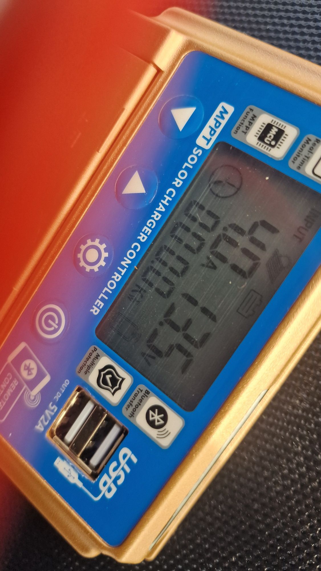 Складная Гибкая солнечная панель 120х60см 100w для 12v акумуляторов