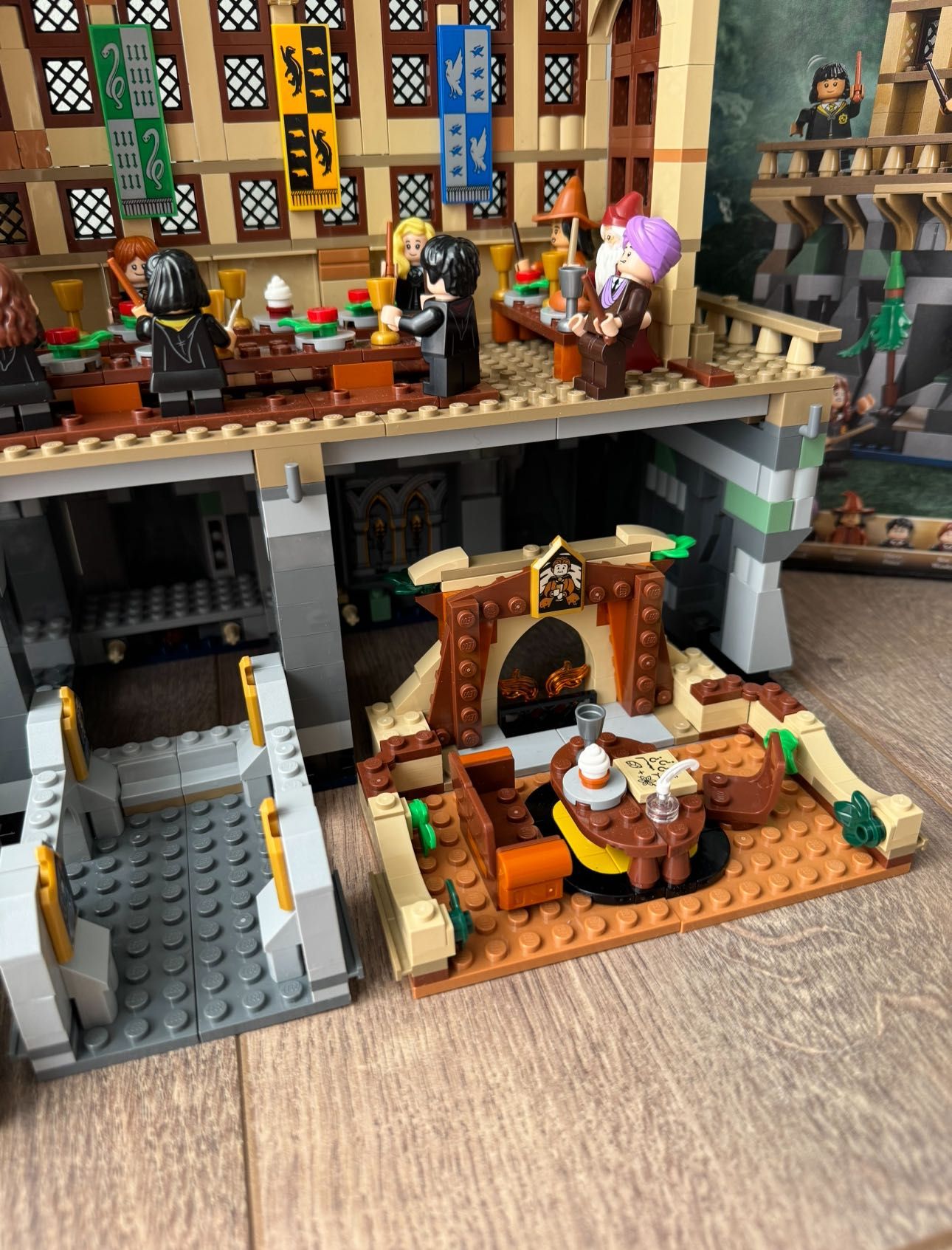 LEGO замок Хогвартс Большой Зал