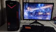 i5-8400 GTX 1050ti 4Gb LCD22 Игровой компьютер