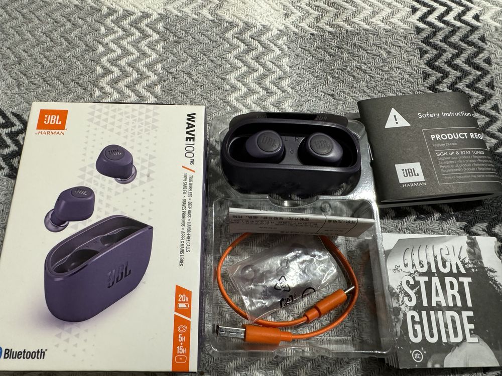 Наушники беспроводные JBL WAVE100TWS