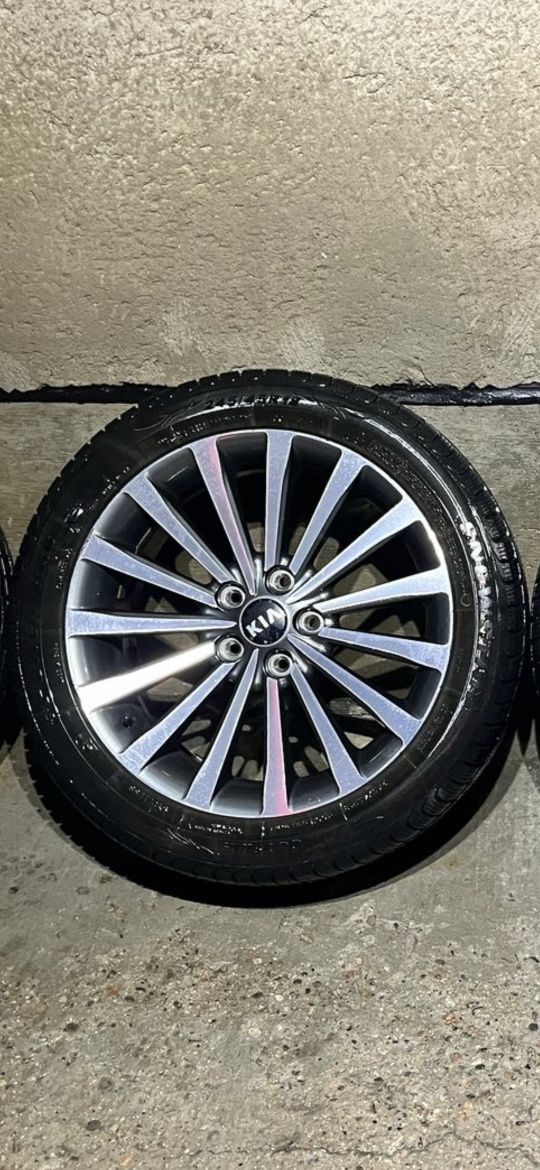 Продам диски шиной  на КИА  р 18