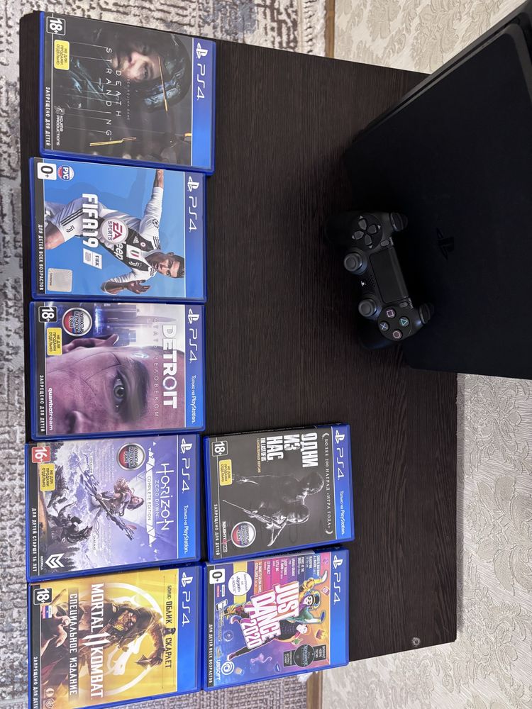 Игровая приставка Sony Playstation 4 slim PS4 slim
