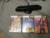 Комплект кинект + игры на Xbox 360
