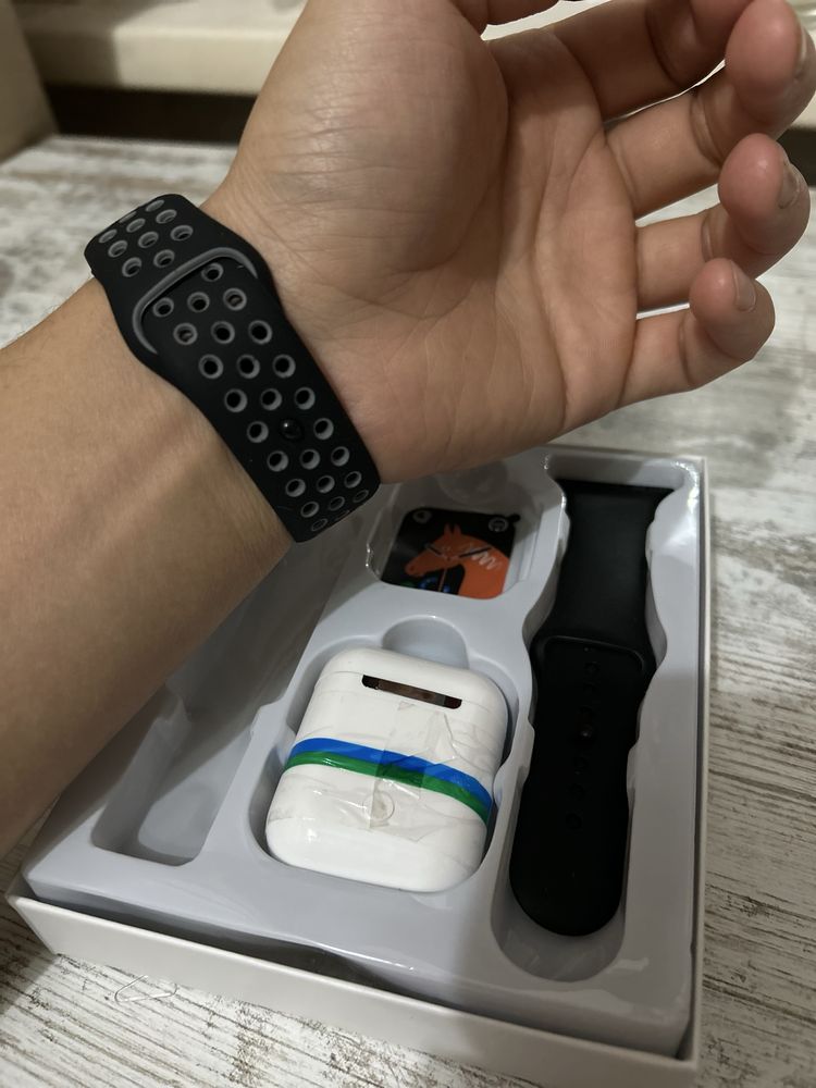 Apple Watches 9 +подарок айрподс новый