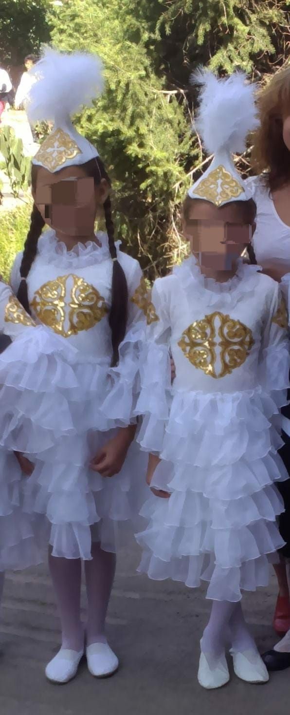 Национальный казахский костюм детский 7-9лет