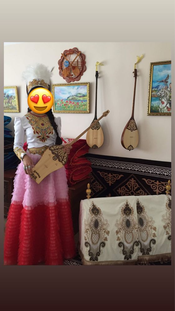 Казахское национальное платье