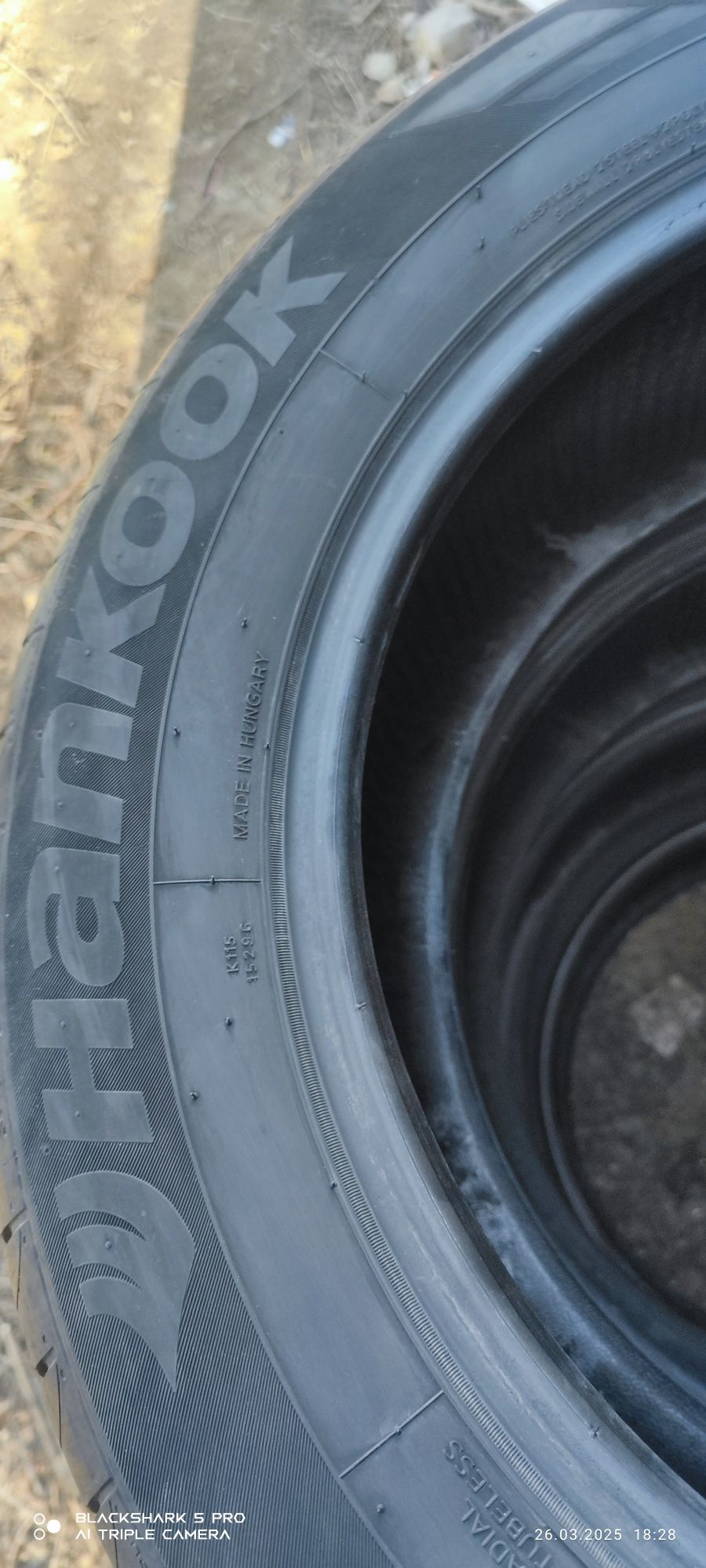 Продам комплект летней резины 225/60 R17 Hankook Ventus Prime2.