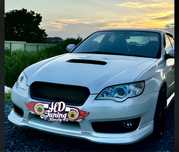 Губа на передний бампер Spec B Subaru Legacy BL Рестайлинг