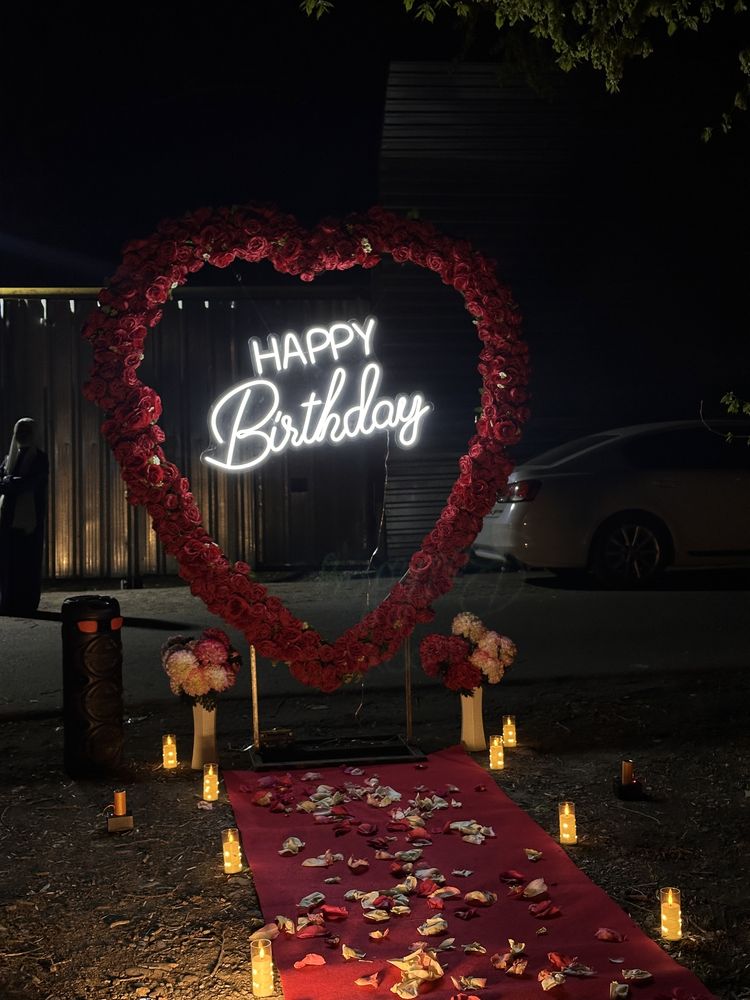 Праздничное оформление (День рождения, happy birthday)