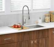 Комплект кухонной мойки Kohler в профессиональном стиле