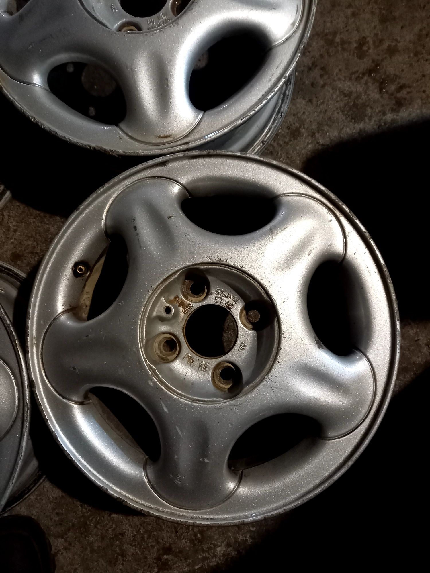 Диски л.п R14 4×100 на Опель из Германии