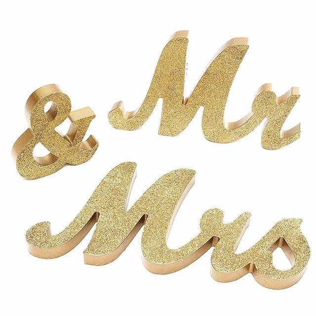 Буквы из ПВХ Mr & Mrs