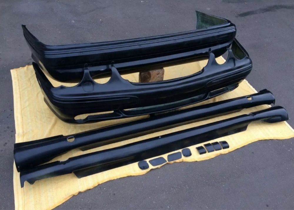Мерс лупарик,ешка,бампер,w210,фара,амг обвес,пороги,е55, AMG E5.5,е280