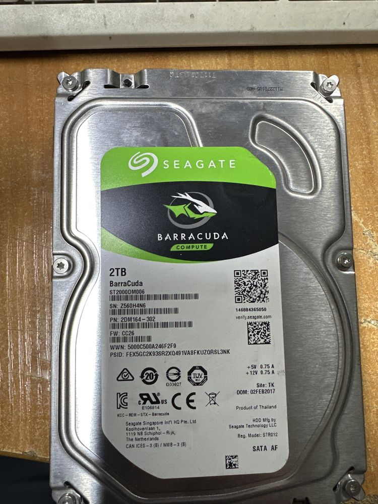 Жесткий диск Seagate 2tb