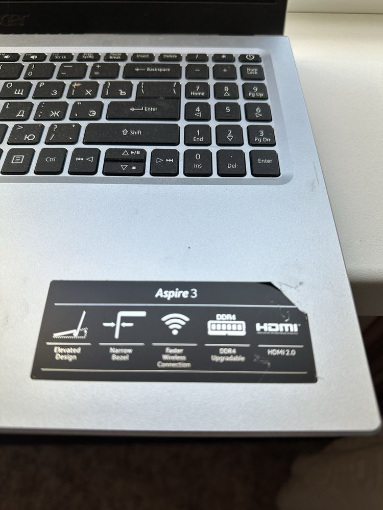 Ноутбук Acer Aspire 3 Intel corei3