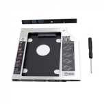 Переходник SSD(SATA) 2,5" в привод ноутбука, 9.5мм новые в упаковке.