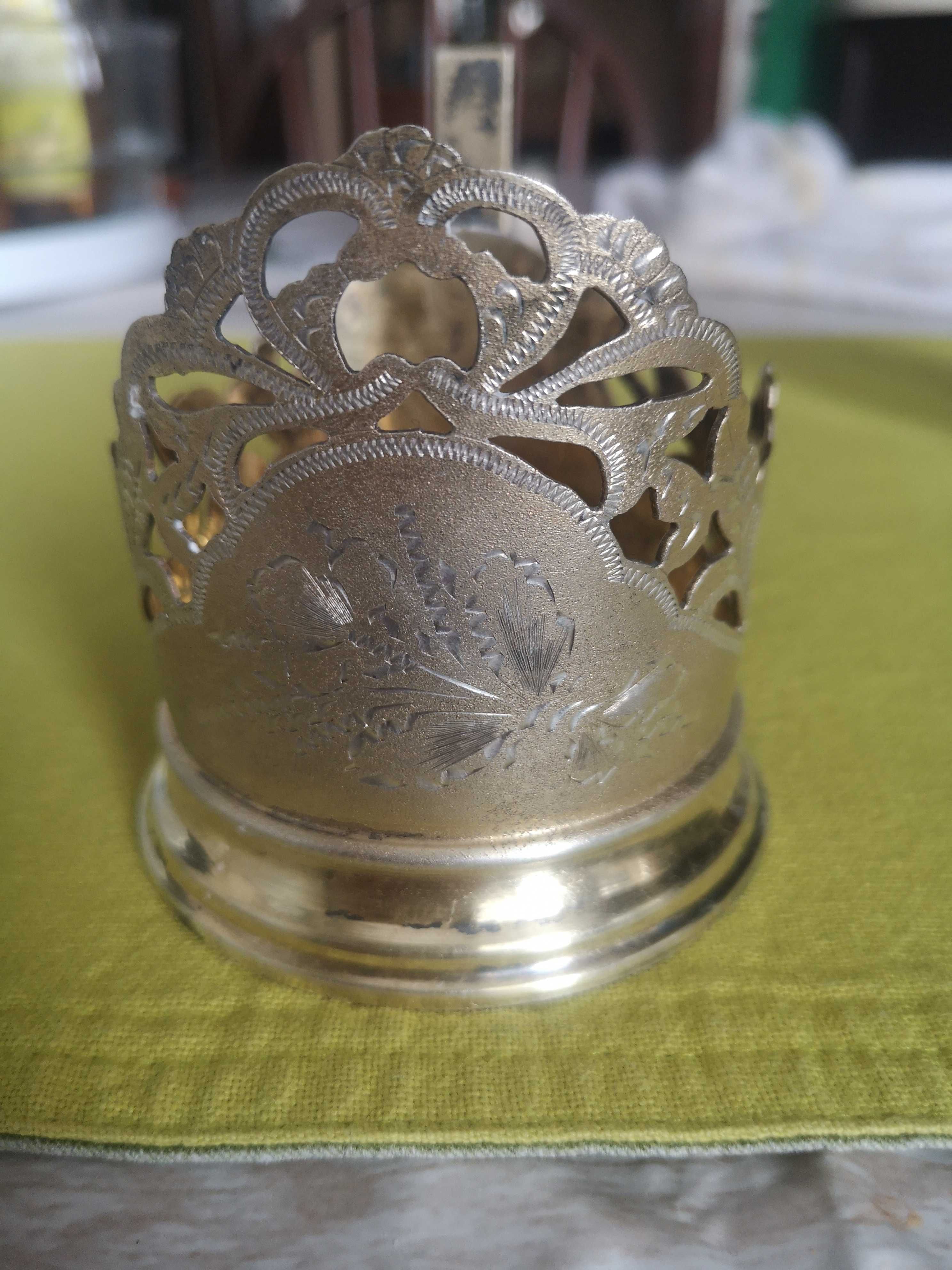 Серебряный подстаканник