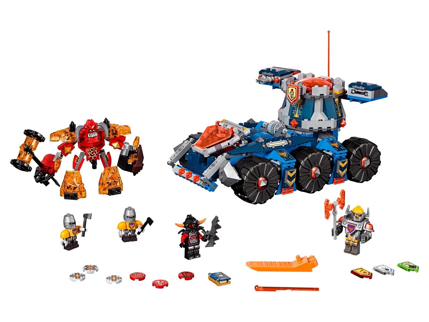 lego 70322 nexo knights axl's tower carrier