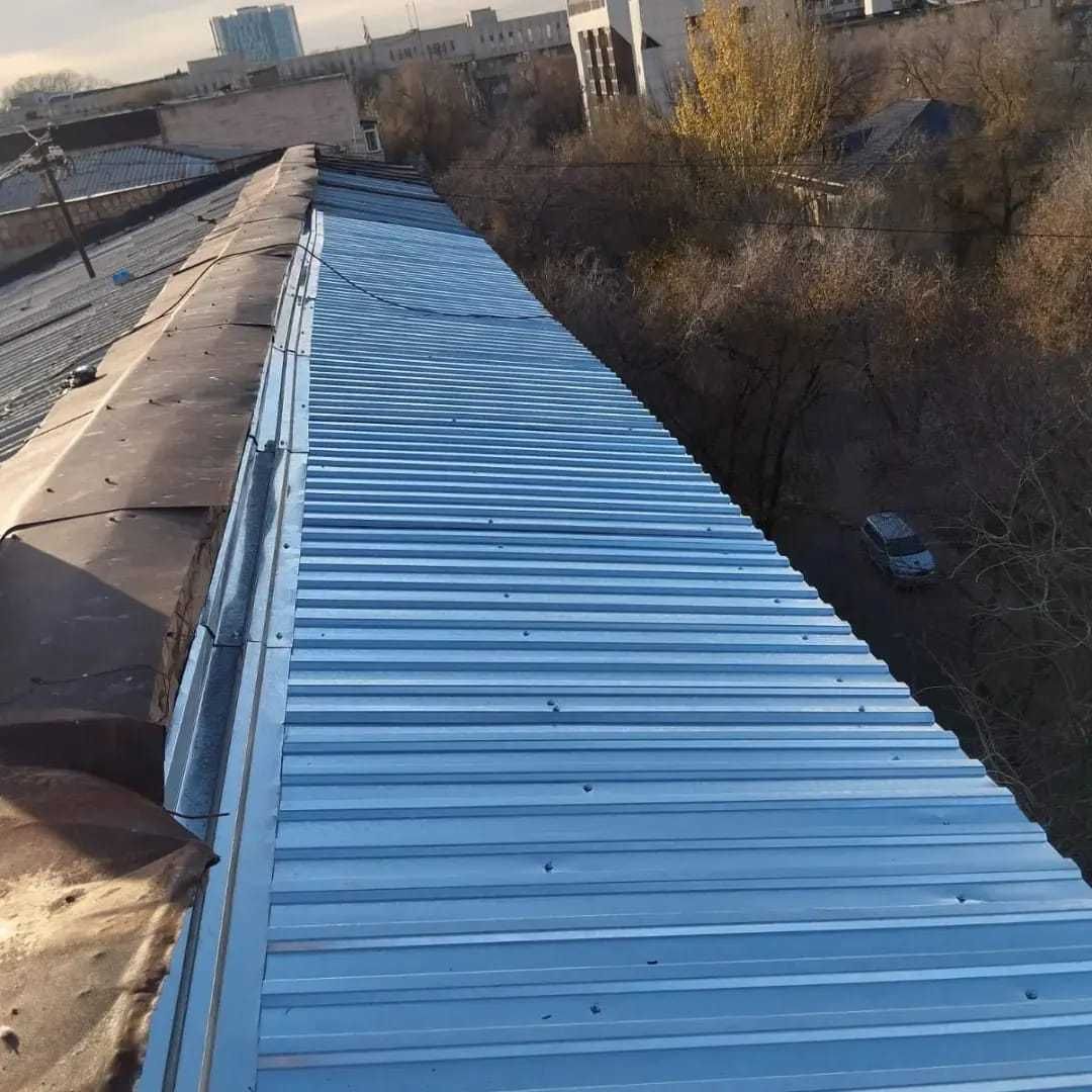 Ремонт крыши-монтаж кровли в Алматы недорого