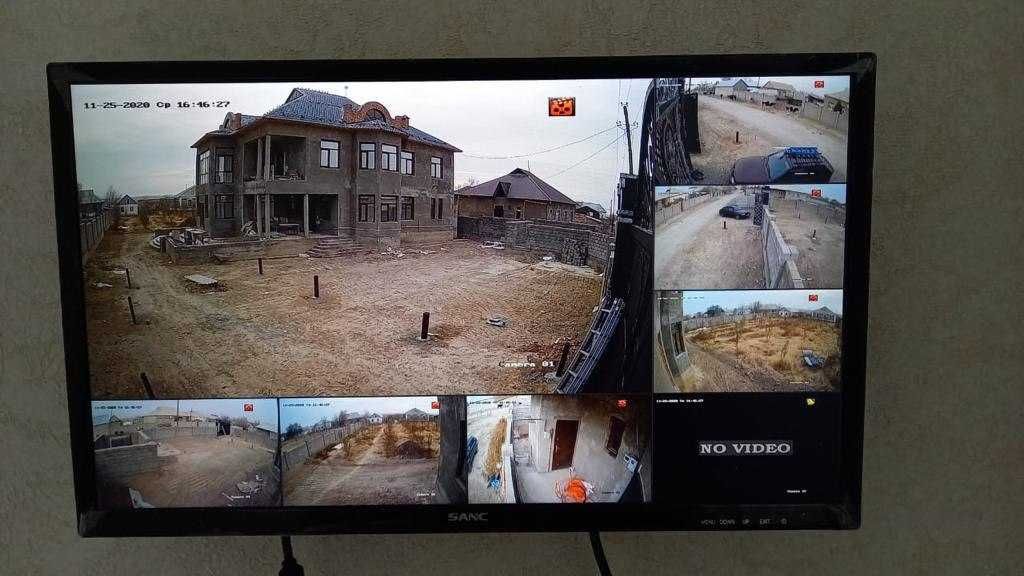 Видеонаблюдения Орнатумен 3 жыл кепілдік