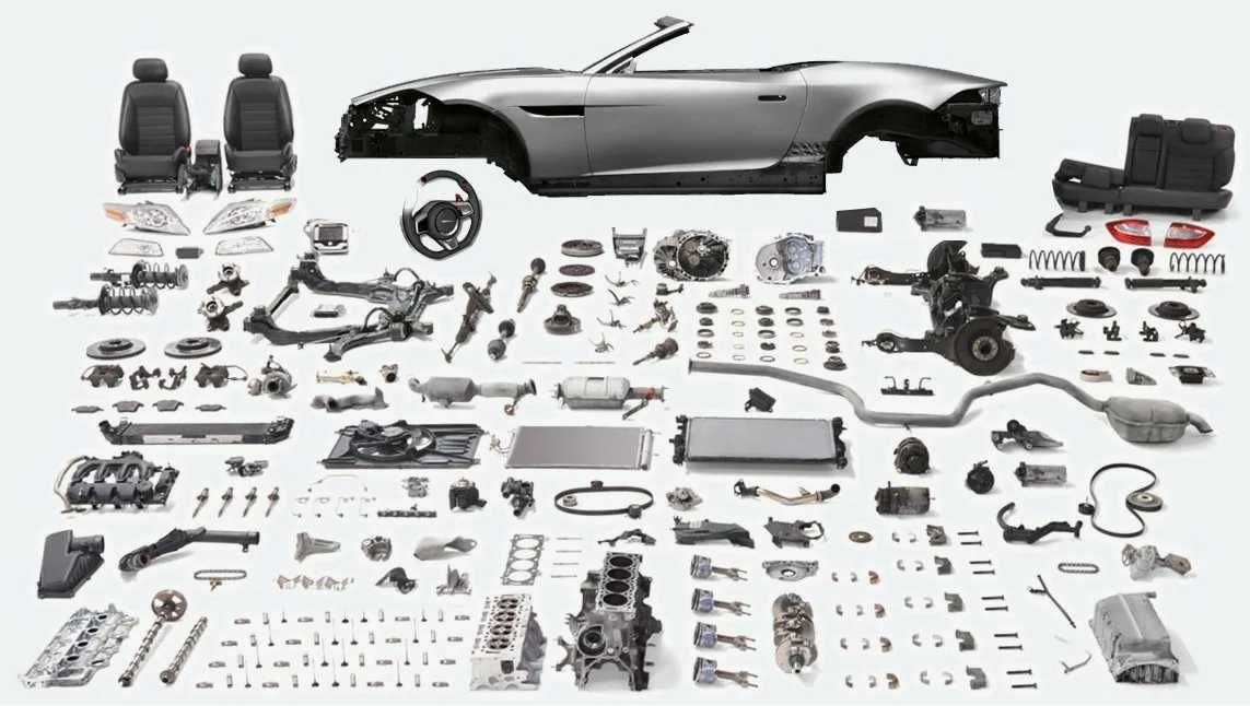 Запчасти для всех моделей Jaguar