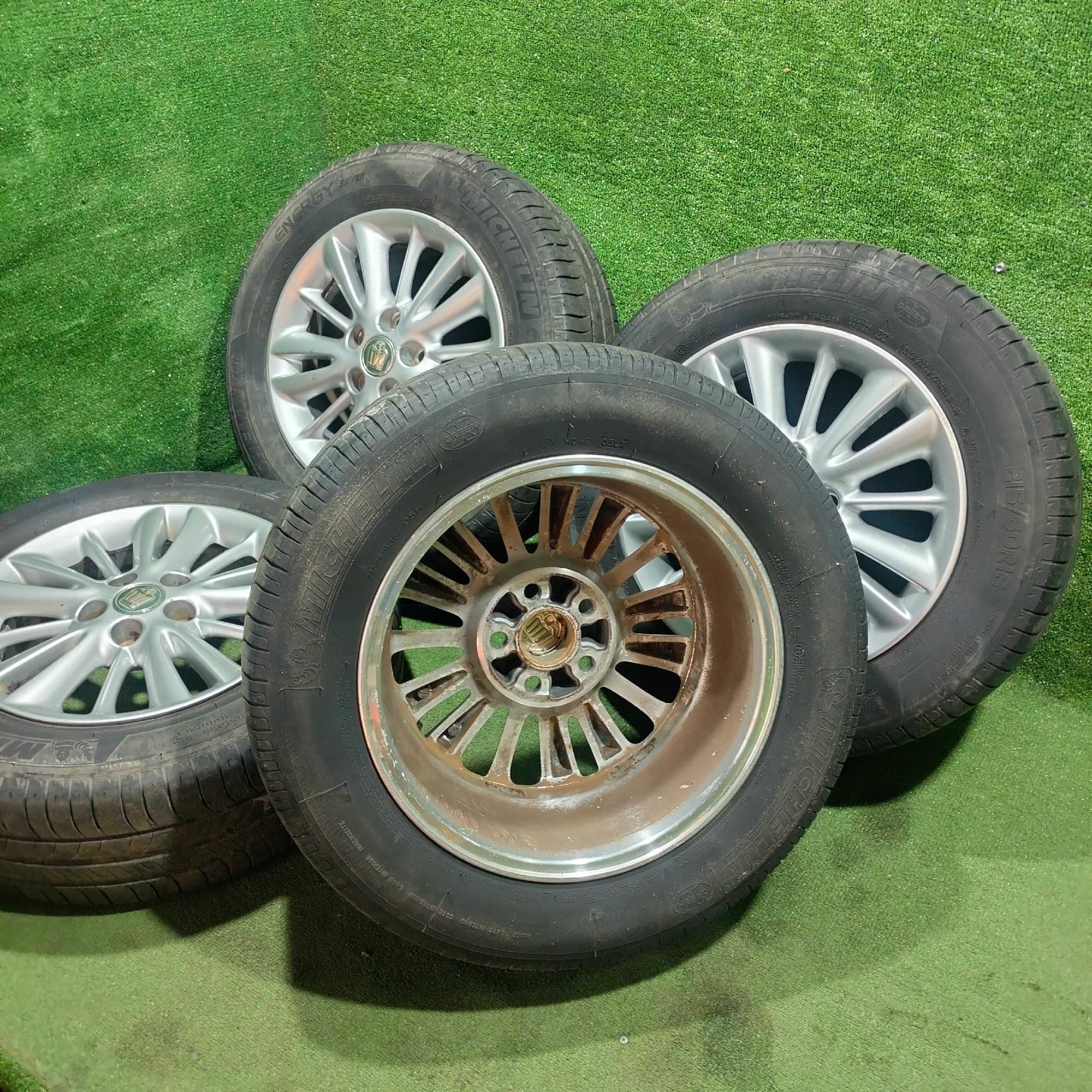 Продам Диски с шинами Michelin 215/60 R16 PSD 5/114,3 Toyota Crown