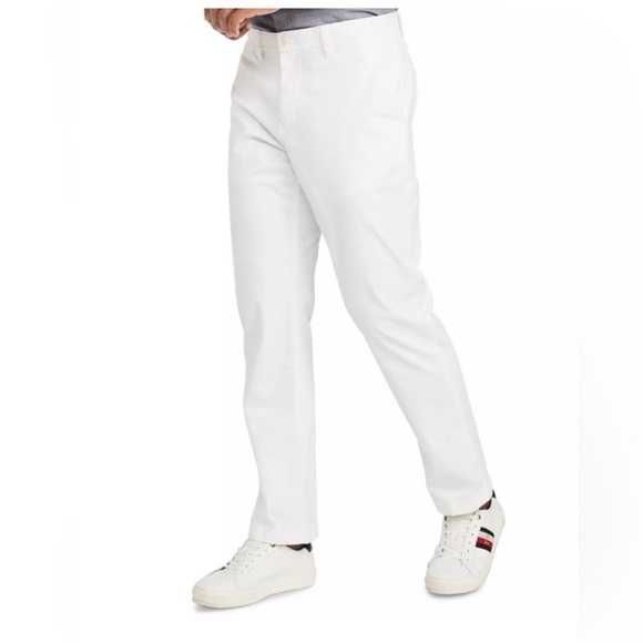 Tommy Hilfiger мужские брюки чиносы белые