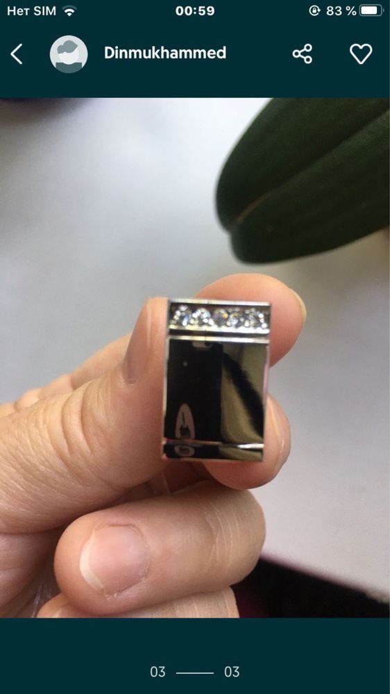 Продам запонки новые