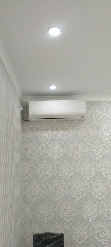Установка кондиционера, диагностика, заправка, предчистовой монтаж!!!