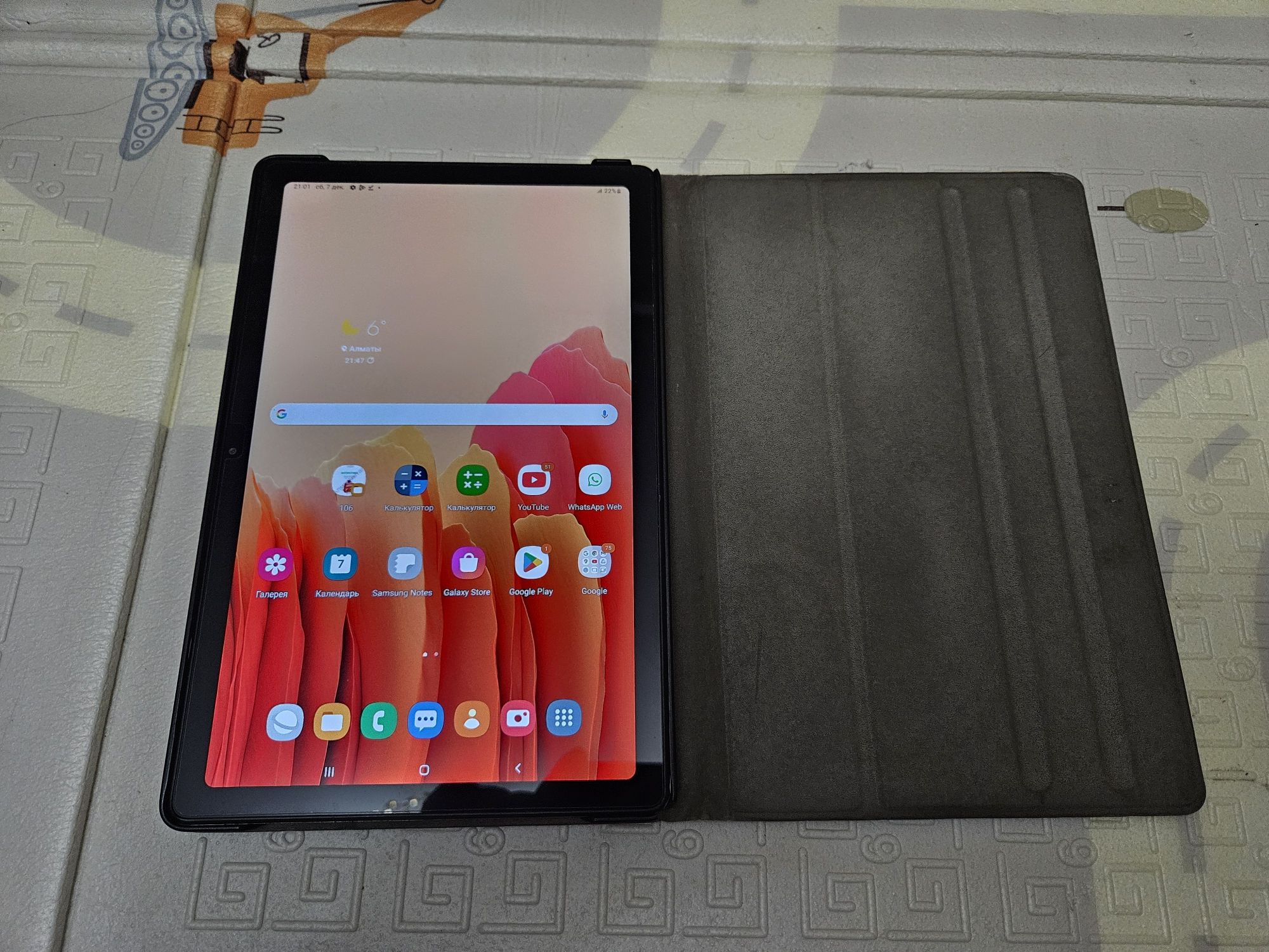 Планшет Samsung Tab A7 в отличном состоянии