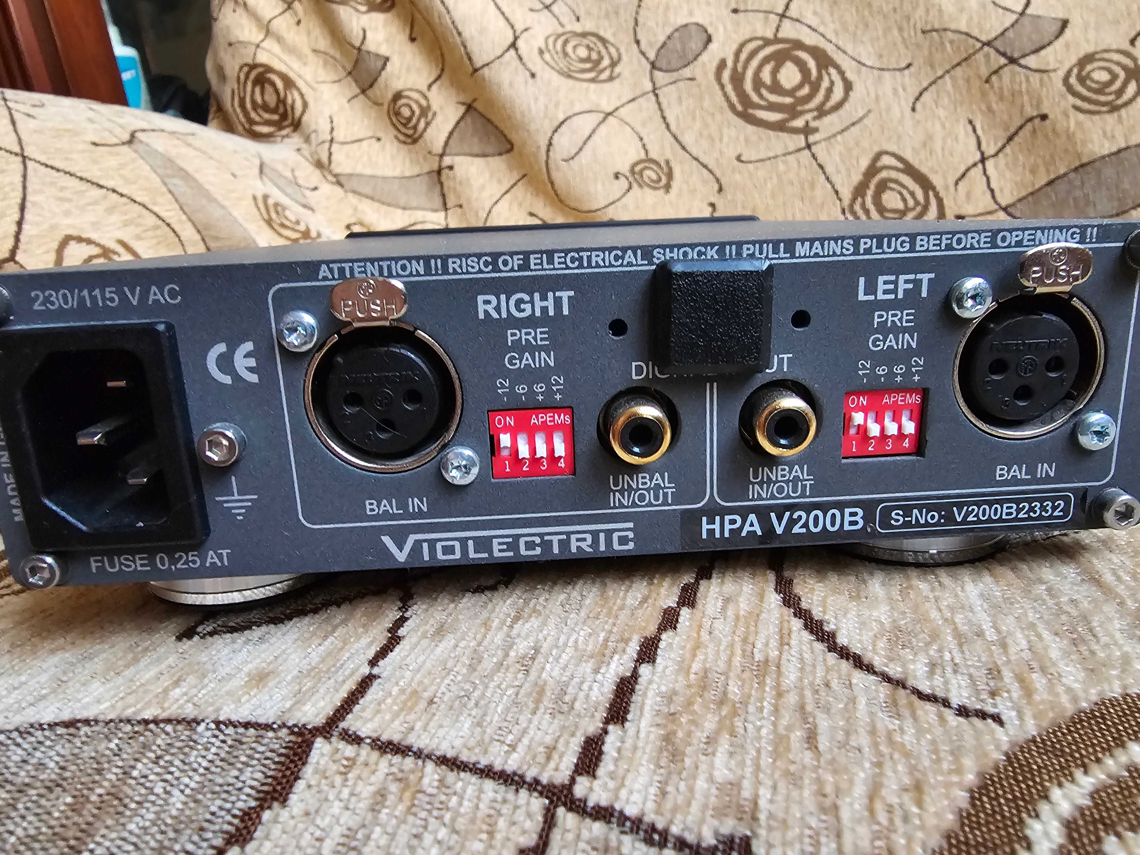 усилитель для наушников Violectric hpa v200 б/у