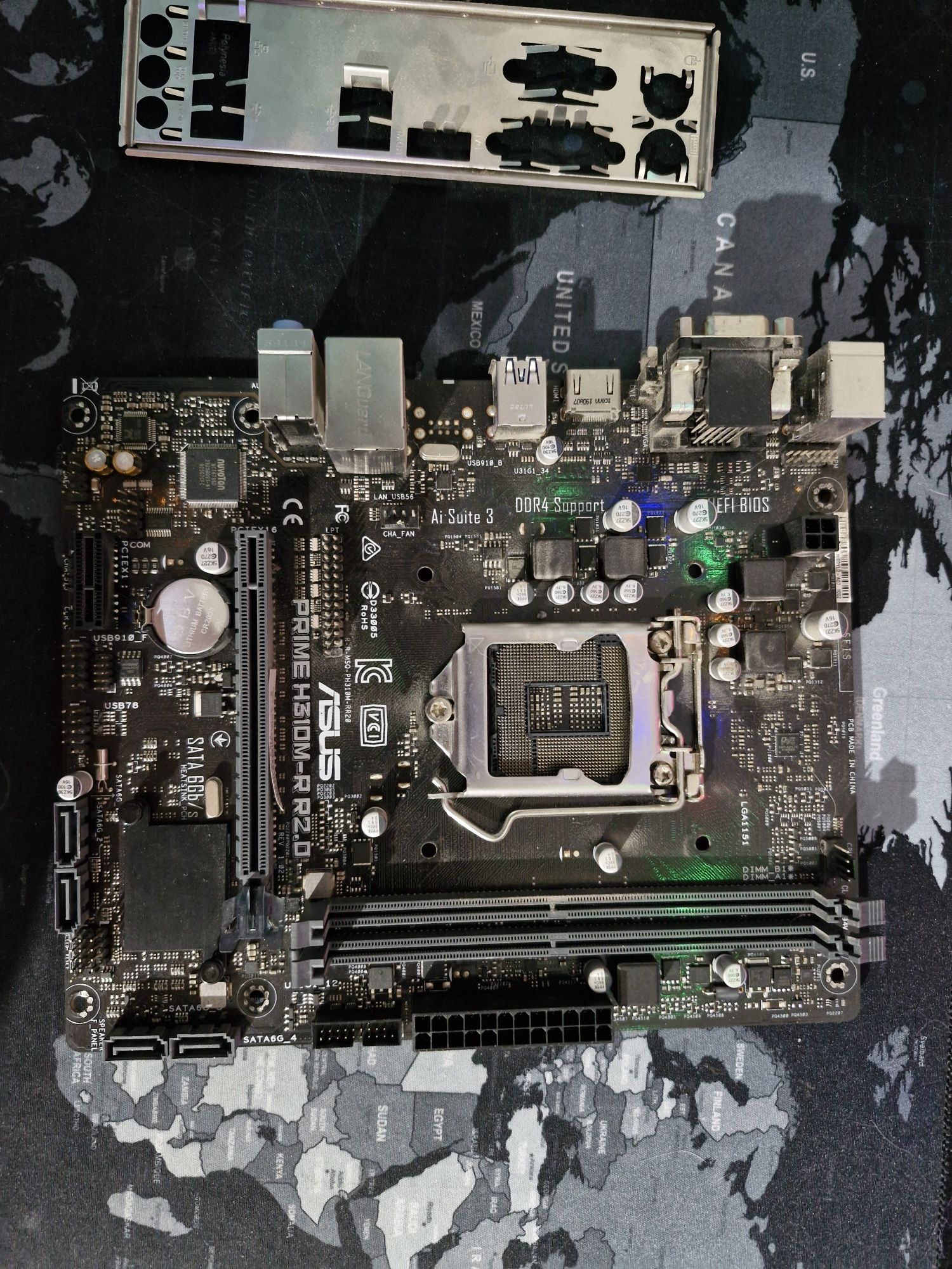 Материнская плата h310