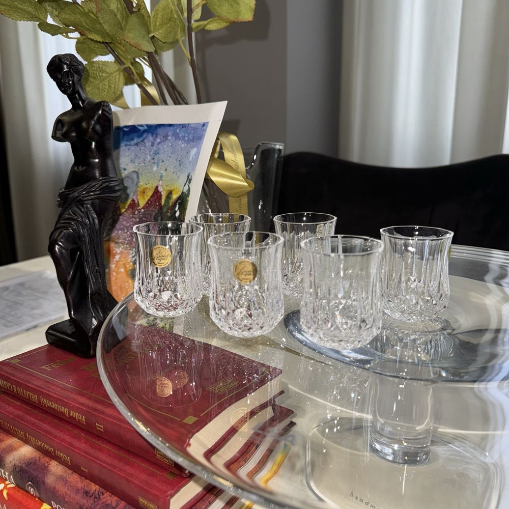 Рюмки Crystal d’Arques Longchamp Paris