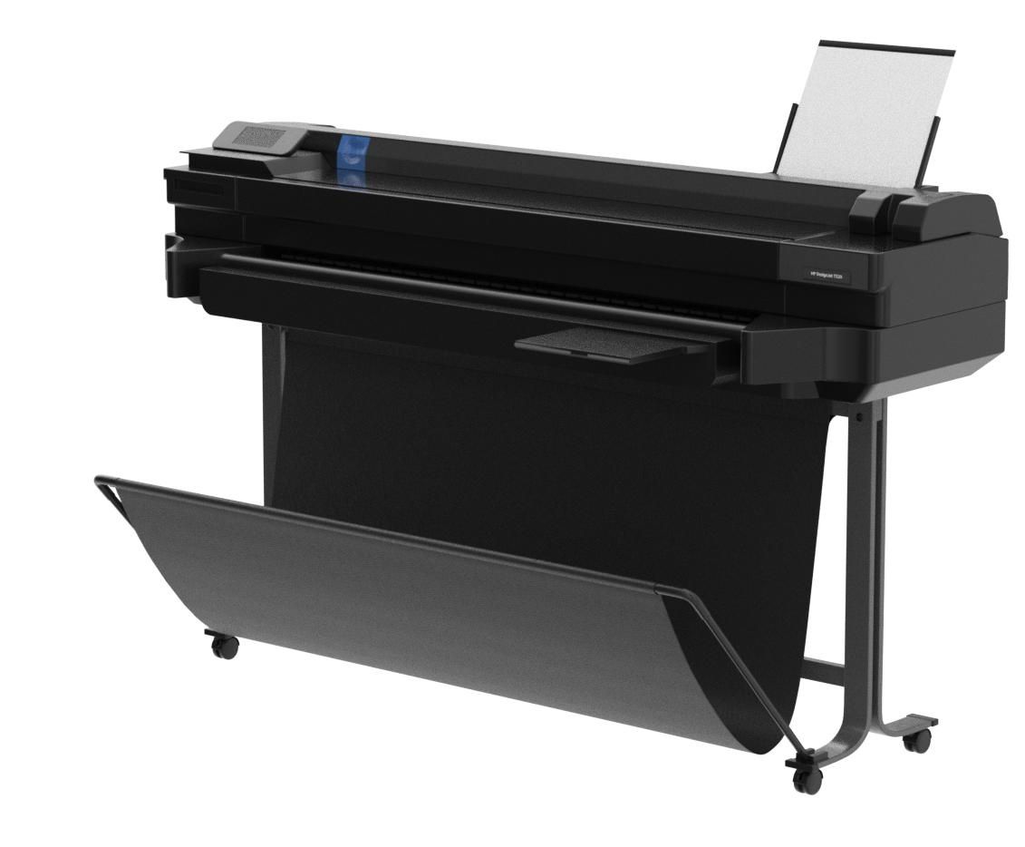 Плоттер HP T520, чипы не нужны!