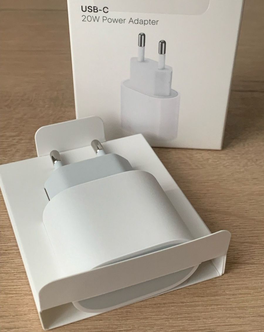 Оригинал Быстрая зарядка на Айфон Адаптер 20w на iPhone Головка Вилка
