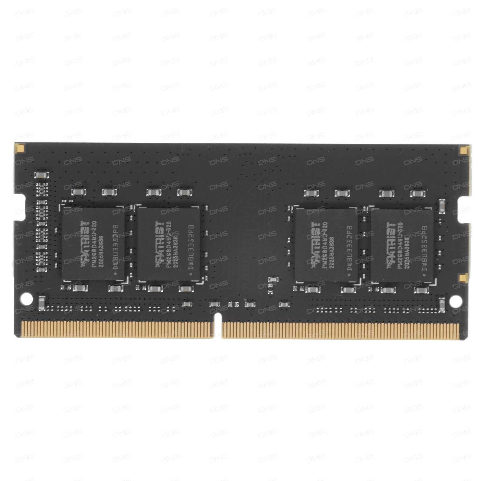 Оперативная память SODIMM Patriot [PSD416G320081S] 16 ГБ