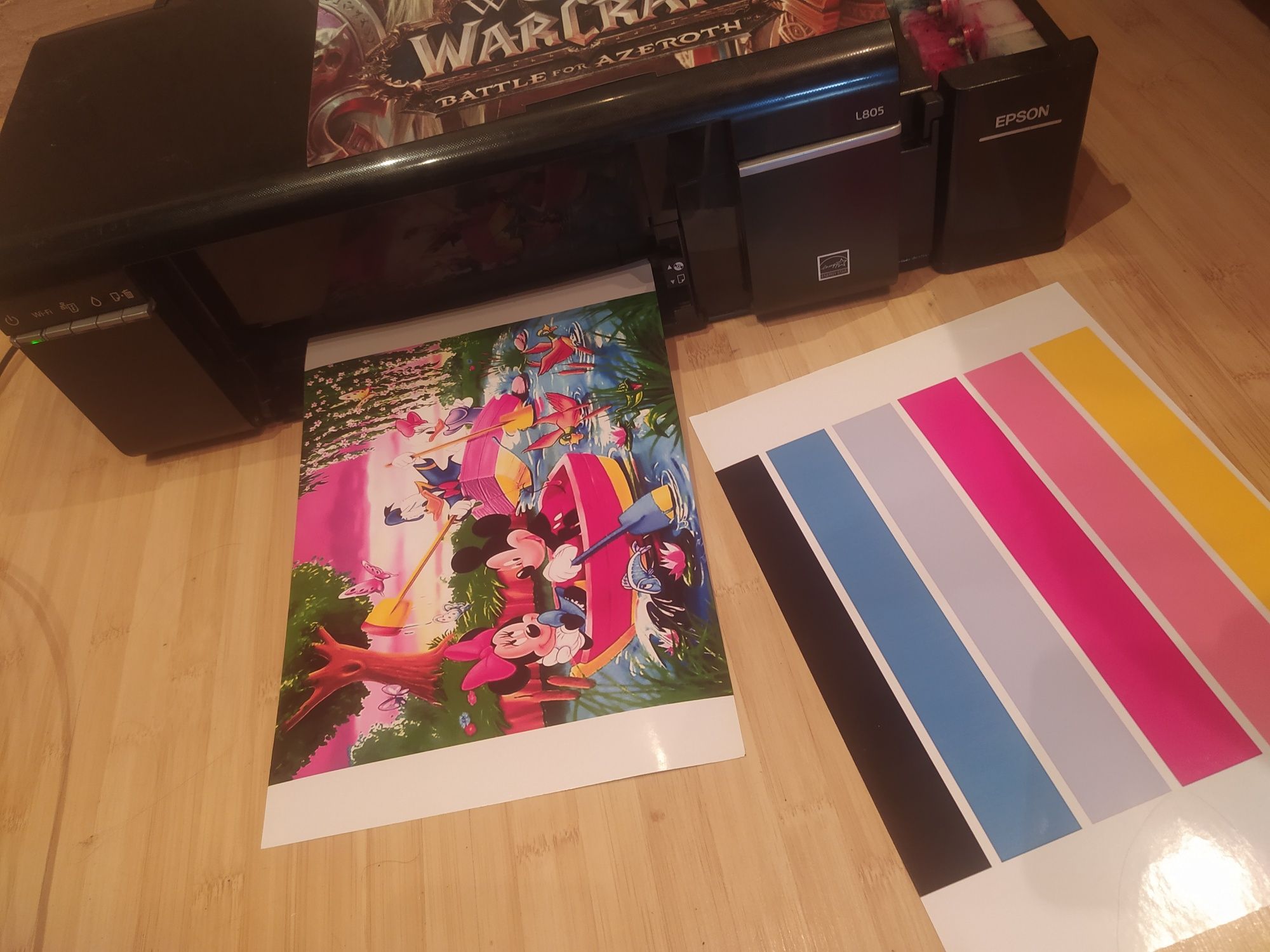 Epson L805 . Цветной струйный принтер возможен обмен