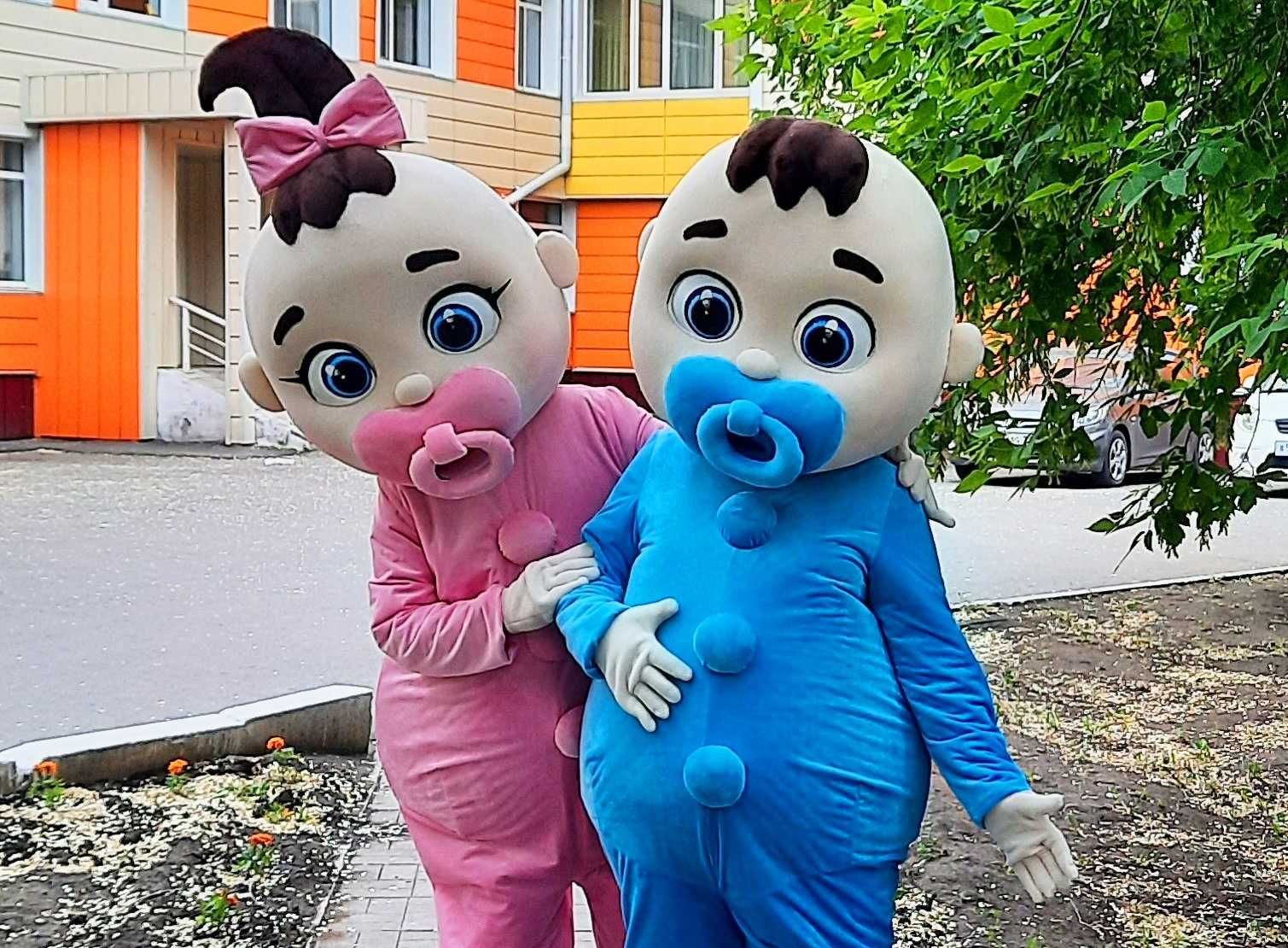 Подарок-поздравление от мишек Тедди, зайца, пупсов