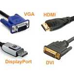 HDMI, DVI, VGA кабель